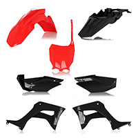 Kit Plastiques Acerbis Honda Crf110 Rouge Noir