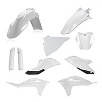 Kit Plastique Acerbis Gasgas Mcf21 Blanc Noir