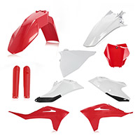 Kit plastique Acerbis GASGAS MCF21 rouge noir