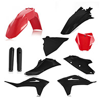 Kit Plastique Acerbis Gasgas Mcf21 Rouge Noir