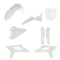 Kit Plastique Complet Acerbis Beta Rx 22 Blanc