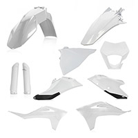 Acerbis Plastics Kit GAS GAS EC / ECF21 blanco negro