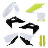 Kit Plasticos Acerbis Husqvarna TC / FC 19 blanco negro