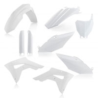 Acerbis Full Kit Plastic White And Red 0016900 For Honda