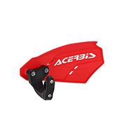 Acerbis Linear Handguards Red White