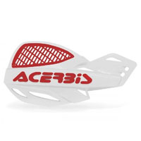 ACERBIS Handguards MX UNICO VENTED white/red Color 