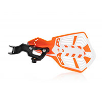 Protègemains Acerbis K Future orange blanc - 2