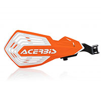 Acerbis K Future Handguards Orange White