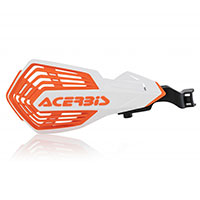 Acerbis K Future Handguards Orange White