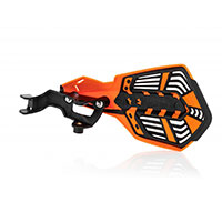 Acerbis K Future Handschützer orange schwarz - 2