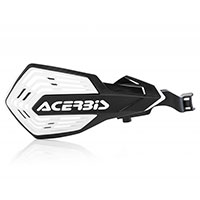 Acerbis K Future Handguards Black White