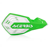 Acerbis X Future Handguards White Green