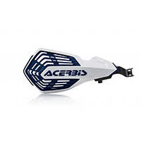 Acerbis K Future Handguards White Blue