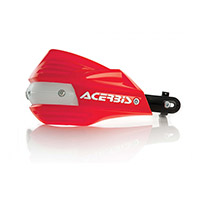 Protège-mains Acerbis X-factor Rouge Blanc Couleur
