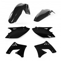 Acerbis Full Plastic Black Kit 0013141 For Kawasaki Kx-f 250 09-12
