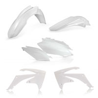 Acerbis Plastic Kit White 0015803 for Honda CRF 250R 11/13 and CRF 450R 11/12 