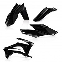 Acerbis Full Plastic Black Kit 0016899 for Honda CRF250R 14-17 and CRF450R 13-16