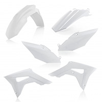 Acerbis Full Plastic White Kit 0022384 For Honda Crf 450r 2017