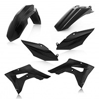 Acerbis Full Plastic Black Kit 0022530 For Honda Crf 450 Rx 2017