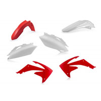 Acerbis Plastic Kit Red 0013148 For Honda Crf250r 2010 And Crf450r 09-10