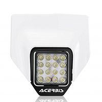 Acerbis Portafaro KTM EXC/EXCF 20 Bianco - Parafango Anteriore Originale Per Moto