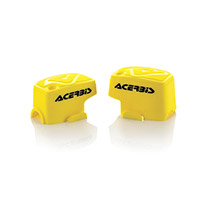 Tapa Bomba Embrague / Freno Acerbis Brembo amarillo