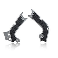 Acerbis X-grip Frame Protectors Silver Honda Crf 450r-rx 2017