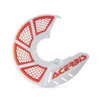 Acerbis Front Brake Disc Protection X-brake 2.0 White-orange