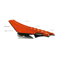 Acerbis X-SEAT (KOMFORT) SCHWARZ kompatibel mit KTM SX 250-350-450 4T SX 125 150 2T 2016 - 3
