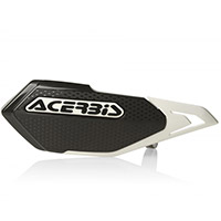 Protègemains Acerbis X-elite Noir Blanc