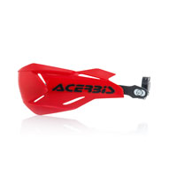 Manoplas Acerbis X-Factory Blanco Rojo