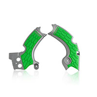 Acerbis X-grip Frame Protectors Green Black Kawasaki Kxf 250 2017