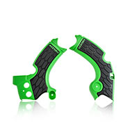 Acerbis X-Grip Frame Protectors Green Black Kawasaki KXF 250 2017