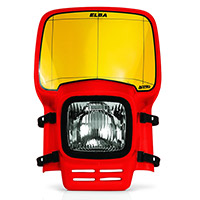 Acerbis Elba Headlight Mask Red