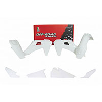 Racetech Replica 4pcs Plastics Husqvarna White