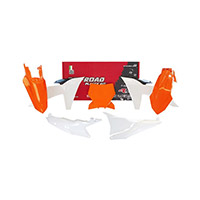 Racetech Replica Ktm 24 6pz Plastics Kit White