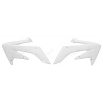 Racetech Radiator Scoops Honda Crf 250 R 04/08 Crf 250 X 04/16 White