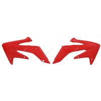 Racetech Convogliatori Radiatore Honda Crf 250 R 04/08 Crf 250 X 04/16 Rosso