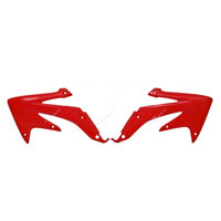 Racetech Radiator Scoops HONDA CRF X 450 08/16 RED