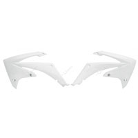 Racetech Radiator Scoops Honda Crf 450 09/12 Crf 250 10/13 White