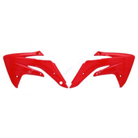 RACETECH RADIATOR SCOOPS HONDA CRF 150 07/16 RED