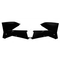 RACETECH RADIATOR SCOOPS KTM SX 05/06 EXC 05/07 BLACK