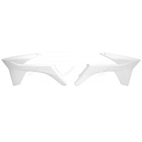 Racetech Radiator Scoops Ktm Sx Sxf 11/12 Exc Excf 12/13 White