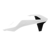 Racetech Radiator Scoops Ktm Sx 125-150 16 Sxf 16 White-black