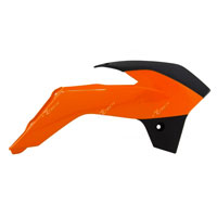 Racetech Radiator Scoops KTM SX 85 13/16 ORANGE-BLACK