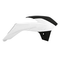 Racetech Radiator Scoops KTM SX 85 13/16 WHITE-BLACK