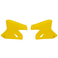 RACETECH RADIATOR SCOOPS SUZUKI DRZ 400 00/09 YELLOW