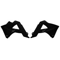 Racetech Radiator Scoops GAS GAS EC 10/11 ECF 11/13 BLACK