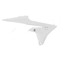 Racetech Convogliatori  Inferiori radiatore YAMAHA YZF 14/16 WRF 16 BIANCO