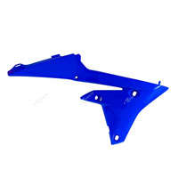 RACETECH INFERIOR RADIATOR SCOOPS YAMAHA YZF 14/16 WRF 16 BLUE